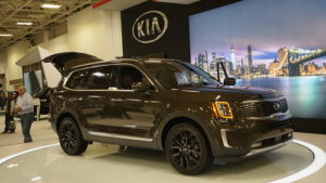 Kia Telluride with Trunk Lifted